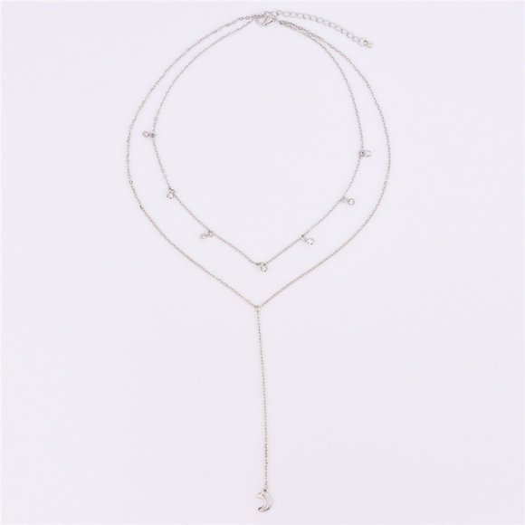 💎✨ Layered Choker Lasso Necklace - Picture 2 of 5